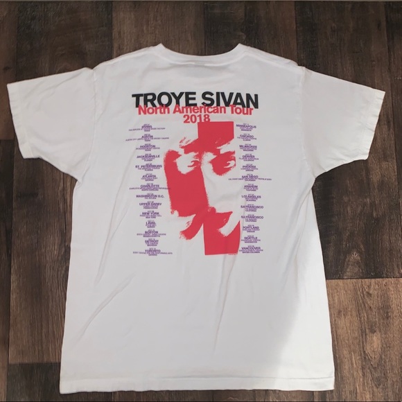 Troye Sivan North American Tour Tee - Picture 3 of 5